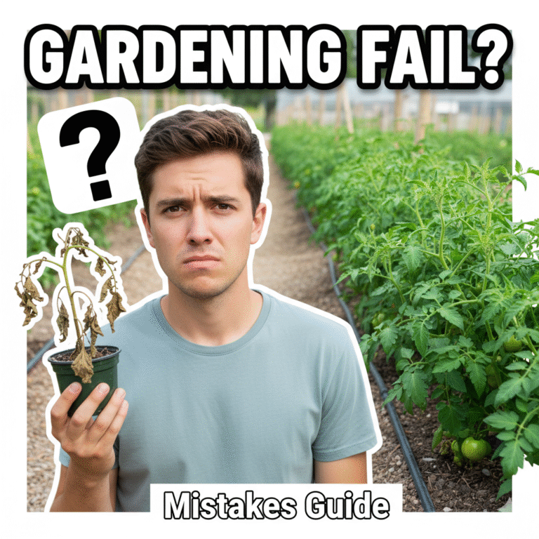 The Most Common Mistakes of First-Time Gardeners (and How to Avoid Them)